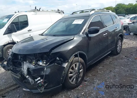 2019 Nissan Rogue S z USA, uszkodzony, nr VIN 5N1AT2MT0KC702134